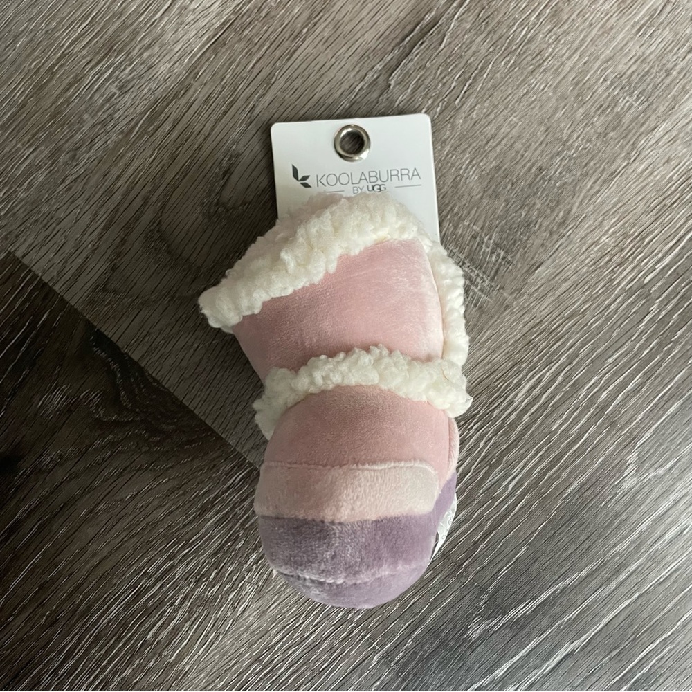 NEW Koolaburra by Ugg Plush Boot Toy for Dogs